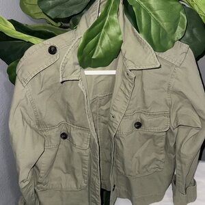 Light green XSmall light jacket H&M